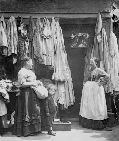 An Old Clothes Shop, Seven Dials, from 
